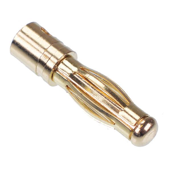 Male Plug 4mm Gold Banana Bullet Connector