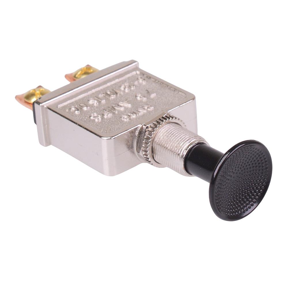 Off-On 12mm Push Pull Switch 75A 12V A3-32-B-14-HR — Switch Electronics ...