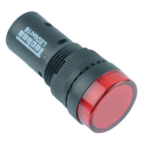 Red 16mm LED Pilot Indicator Light 230V