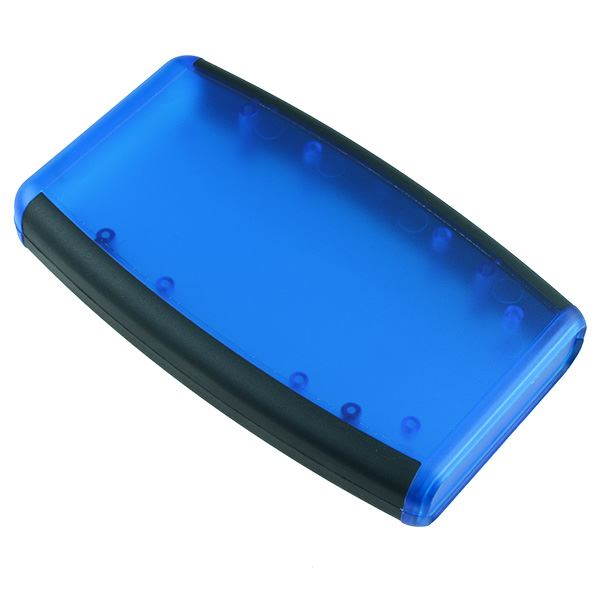 1553DTBUBK Hammond Blue Soft Sided Handheld Instrument Enclosure 147 x 89 x 25mm