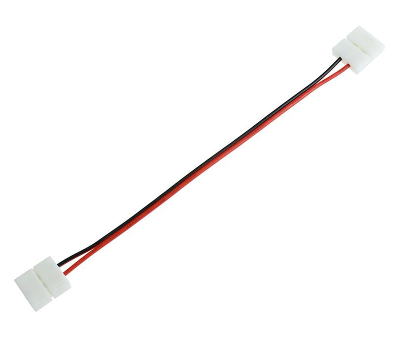 10mm 2-Pin LED Strip Connector 150mm Wire Double-Ended