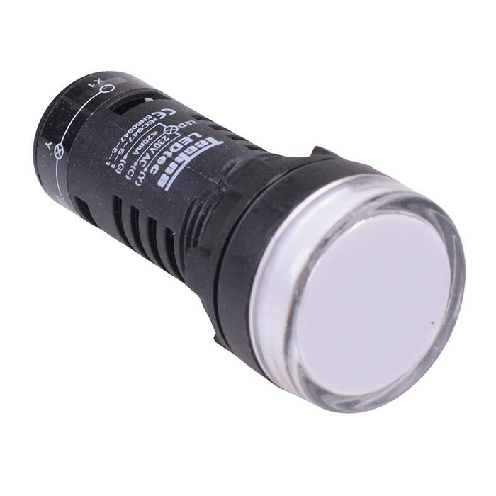 Yellow/Green Bi-colour 22mm LED Pilot Indicator Light 230V