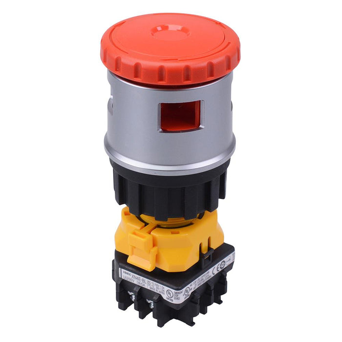 XN4E-BL404MR Padlock 30mm Emergency Stop Switch 40mm Mushroom 4NC IP65 IDEC