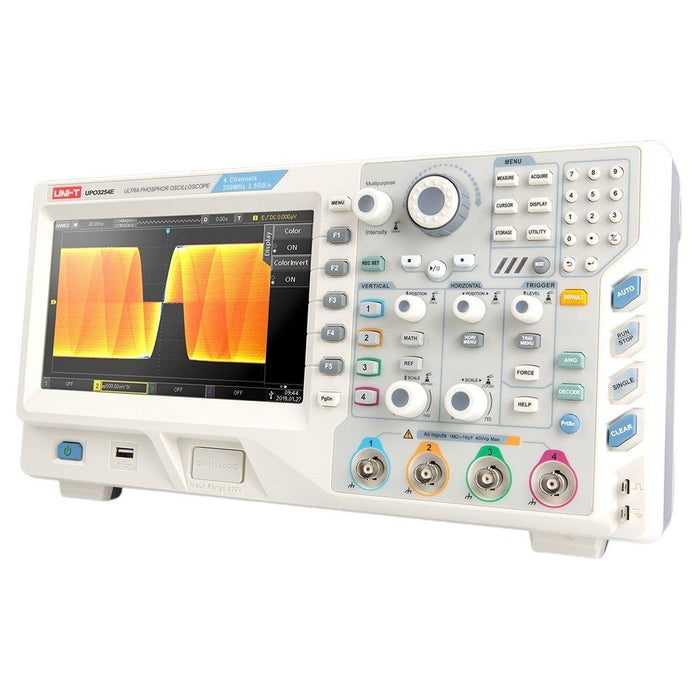 MSO3354E-S 4 Analog 16 Digital Channel Oscilloscope Touch Screen 350MHz Uni-T