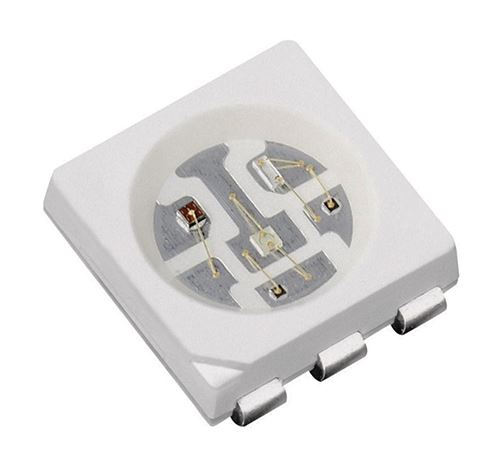 Yellow 5050 SMD PLCC-6 LED Water Clear 1000mcd