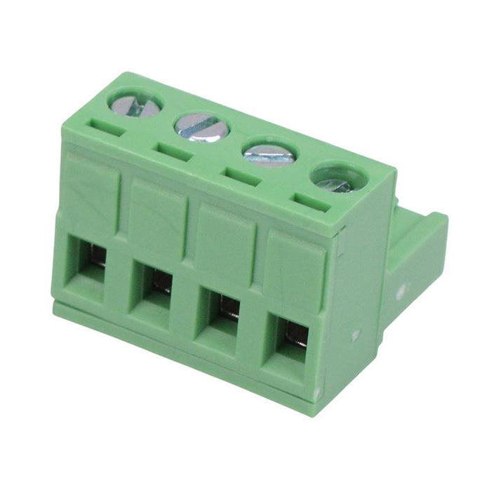 4-Way 5.08mm Right Angle Pluggable Terminal Block 15A 300V