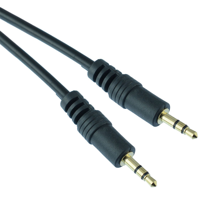 3m Gold 3.5mm Stereo Plug to Plug Audio Cable Lead
