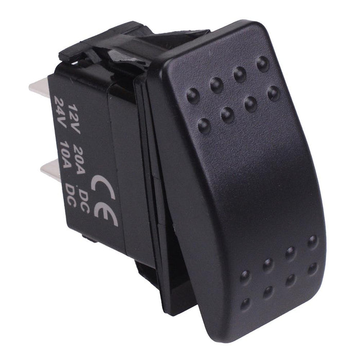 On-On Automotive Rocker Switch DPDT 10A 12-24V IP68