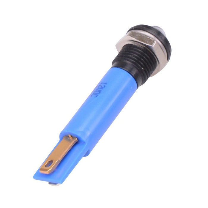 Q8P1BXXSB12E Super Bright Blue Prominent 8mm 12VDC LED Panel Indicator IP67 APEM