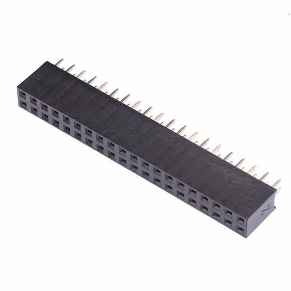 40-Way Double Row PCB Socket 2.54mm