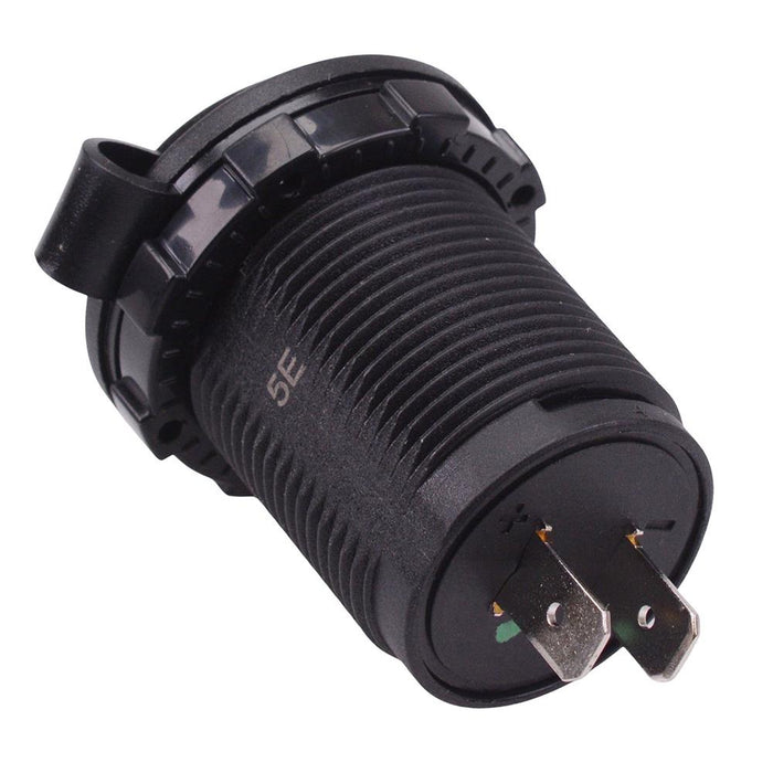 USB-A 5V 2.1A Panel Mount Socket A13-194A-BB3