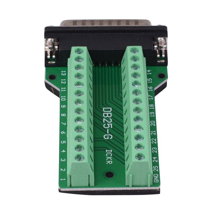 25 Way Male D Sub Connector with Terminal Blocks
