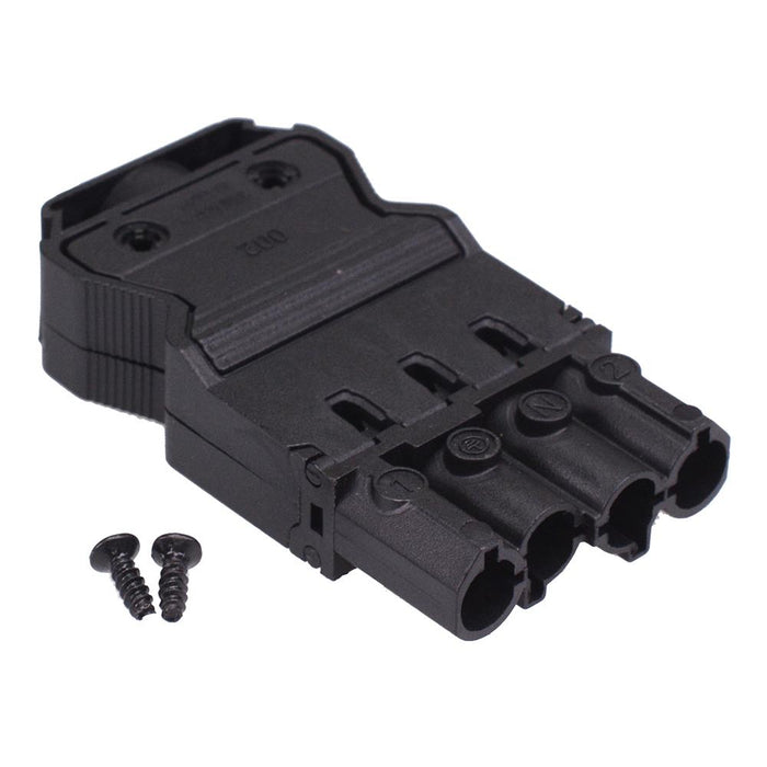 4 Pole Male Lighting Connector 16A 600V