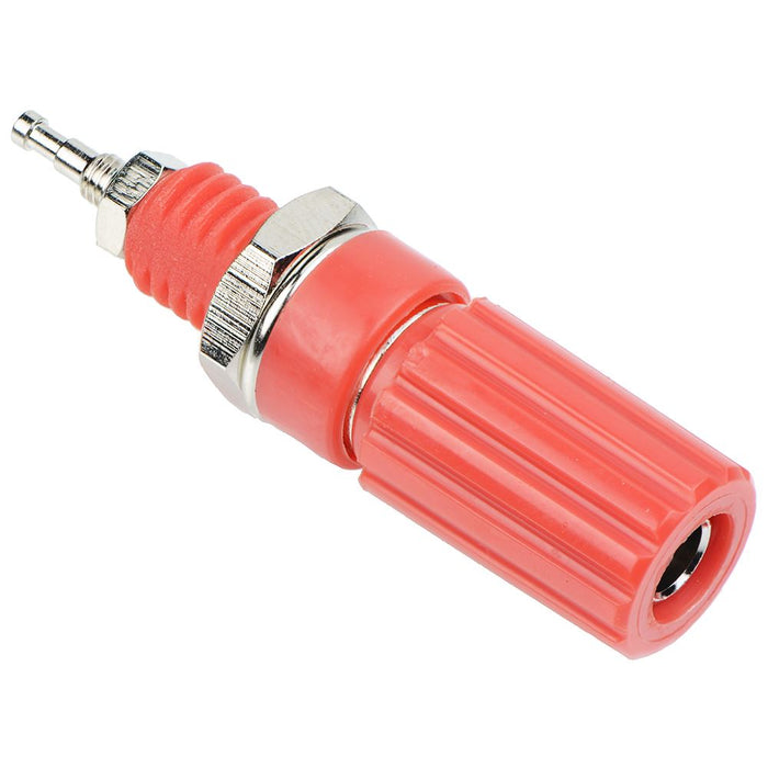 Red 4mm Binding Post 10A  SCI R1-09