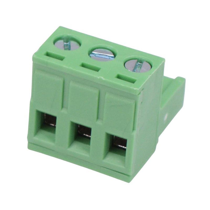 3-Way 5.08mm Right Angle Pluggable Terminal Block 15A 300V