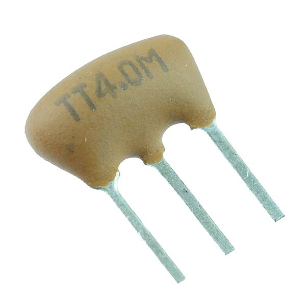 20MHz ZTT 3-Pin Ceramic Resonator