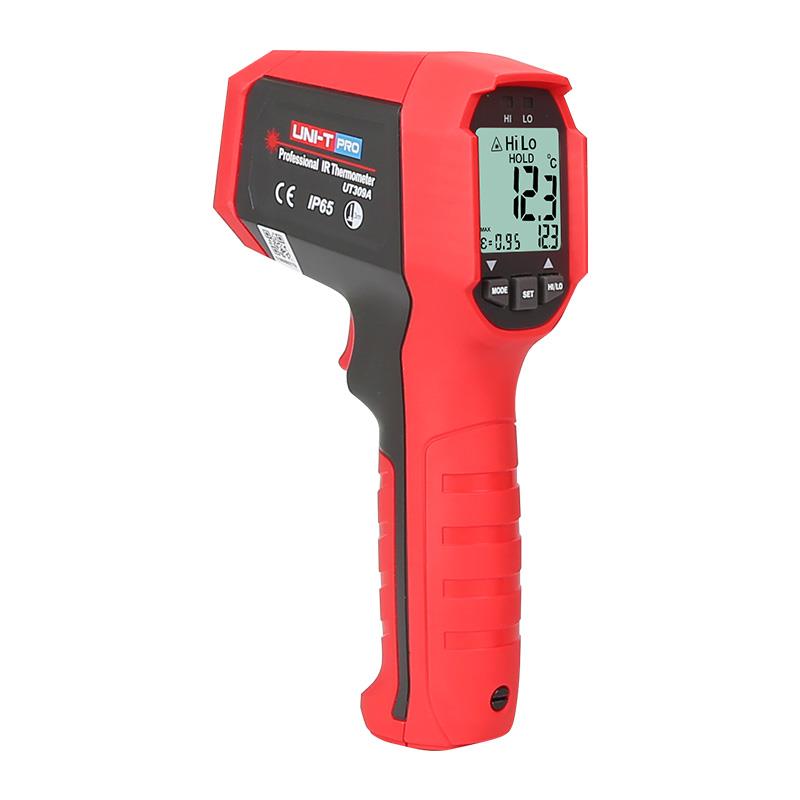 UT309A Professional Infrared Thermometer 450°C IP65 Uni-T — Switch ...