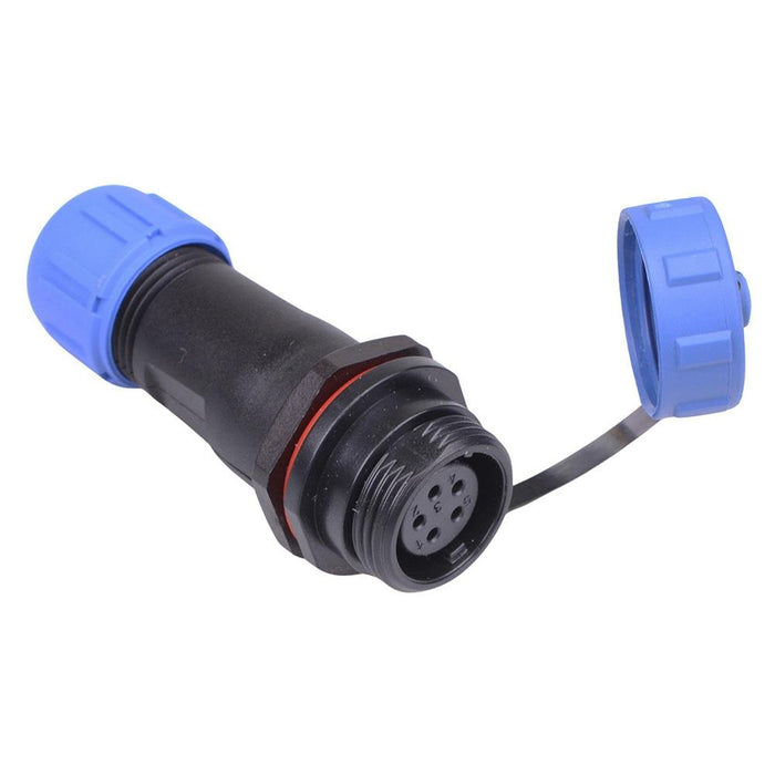 5 Pin Waterproof W13 Female Socket Cable Connector IP68