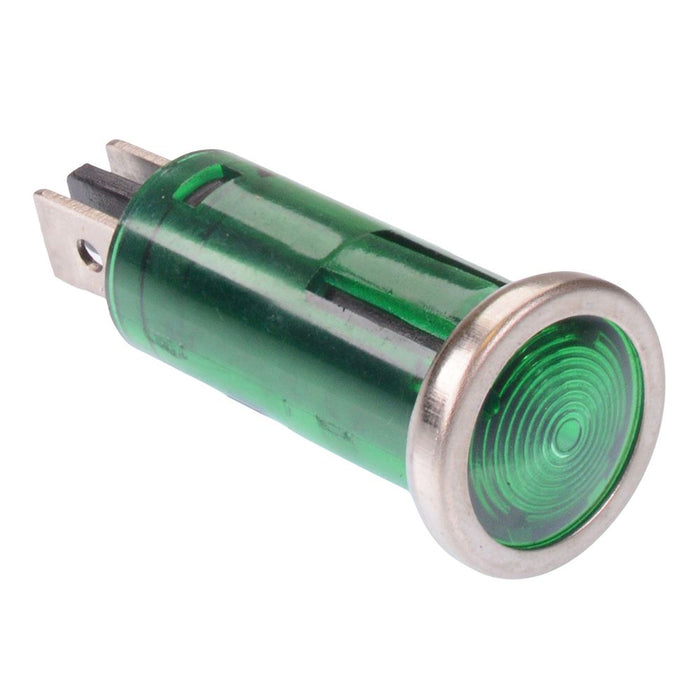 Green 24V LED 12.5mm Panel Indicator Light — Switch Electronics | Your ...