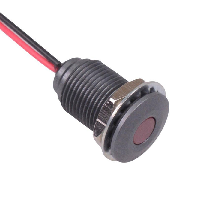 Q10F5ACXXR02E Red 10mm 2.2VDC LED Panel Indicator IP67 APEM