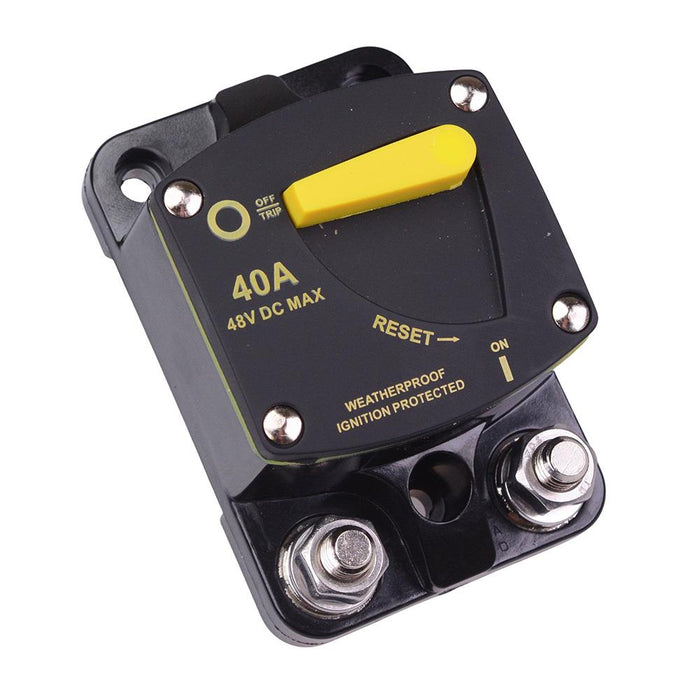 60A Surface Mount Manual Reset Circuit Breaker IP66