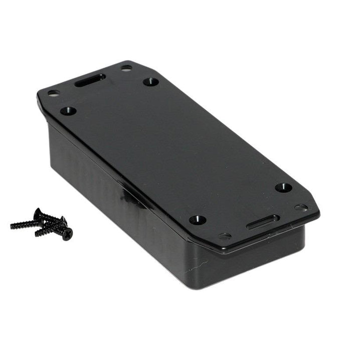 1591ASFLBK Hammond Multipurpose Black GPABS Enclosure Flanged Lid 100 x 50 x 25mm