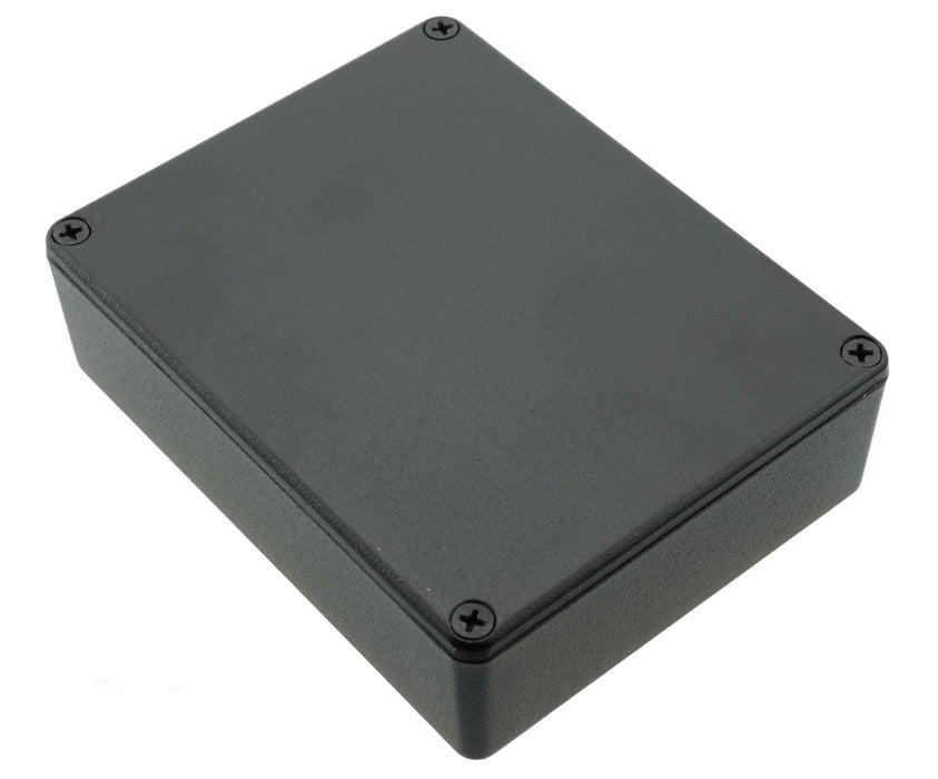 Hammond Black Diecast Enclosure 119 x 94 x 34mm 1590BBBK