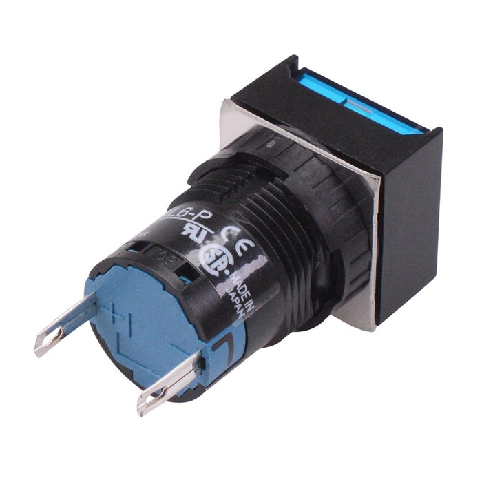 AL6Q-P4PSC Blue 16mm 24V Square Pilot Light IP65 IDEC