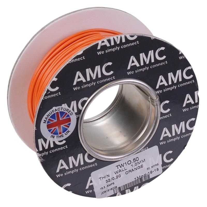 1mm² Thin Wall Cable 32 0.2mm 50M