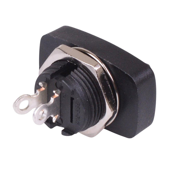 On-Off Black 16mm Rocker Switch 10A SPST R13-228A