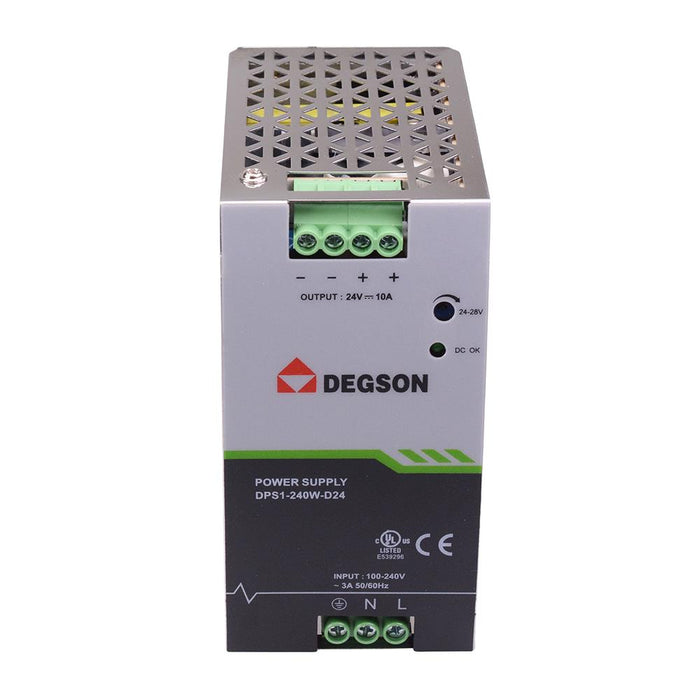 24VDC 240W DIN Rail Power Supply 230VAC