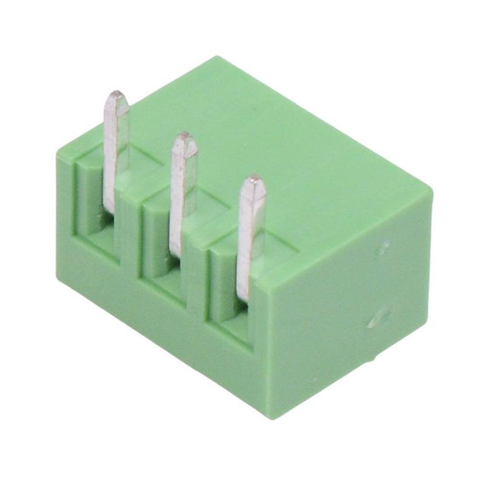 3-Way 3.81mm Horizontal PCB Header Closed Ends 8A 300V