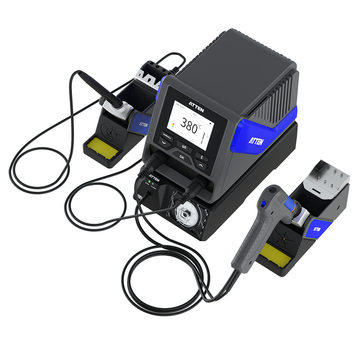 200W Professional Multifunction Soldering Station Colour LCD GT-5200P ATTEN