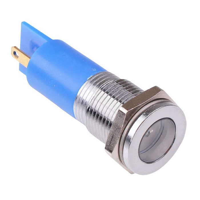Q14F1CXXSB110 Blue LED 14mm Panel Indicator 110VAC APEM