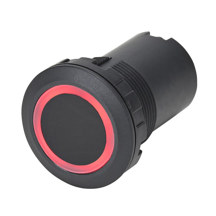 CW1H-DM1NGR-C IDEC Green / Red LED Flush Black Touchless Switch IP67