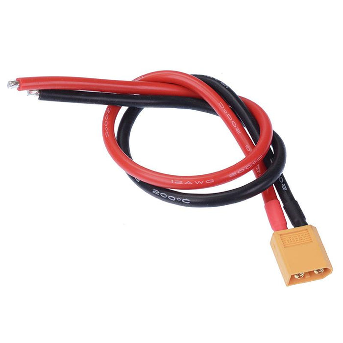 Prewired Male XT60 Connector 30cm