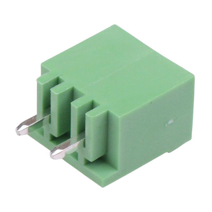 2-Way 5.08mm Vertical PCB Header Closed Ends 15A 300V