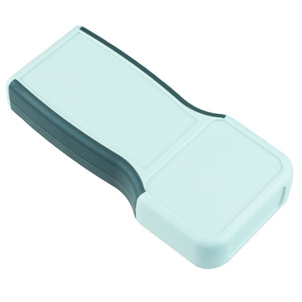 1553TGYBAT Grey T Soft Sided Handheld Enclosure Battery Compartment 210 x 86 x 32mm