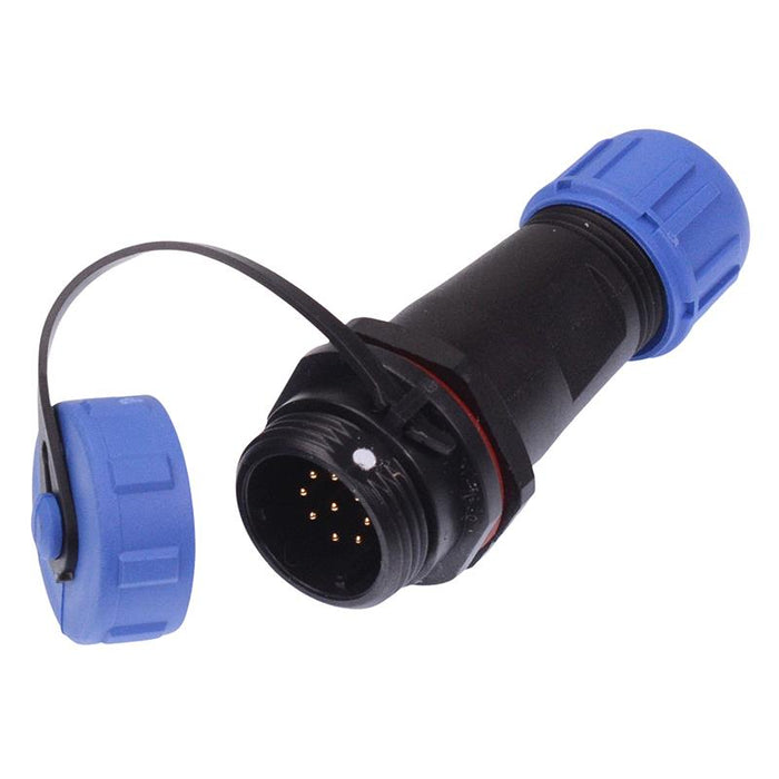 9 Pin Waterproof W13 Male Socket Cable Connector IP68