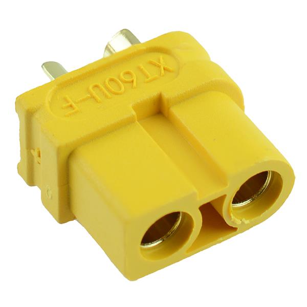 Female XT60U Compact Gold Plated Connector 30A Amass