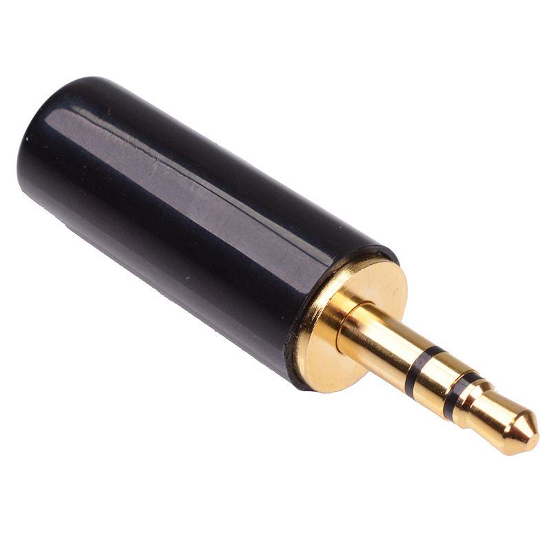 3.5mm Plated Stereo Jack Plug FT6301