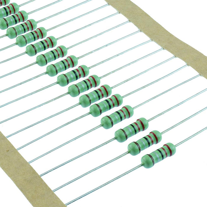 10r 0.5W Metal Film Resistor 1% - Pack of 50