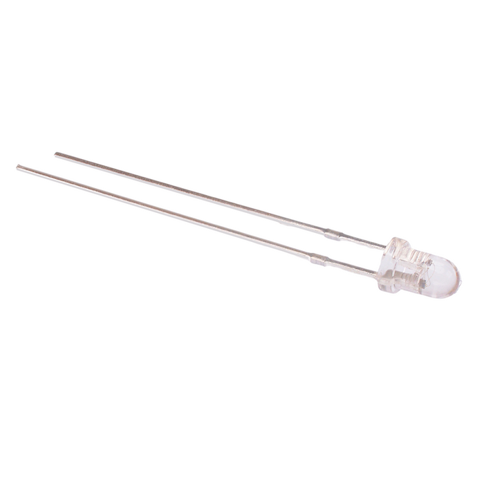 Blue Flashing 3mm LED 1.8Hz 2200mcd