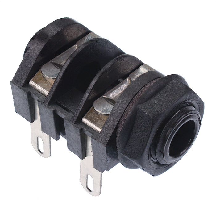 6.35mm Mono Solder Switched Jack Socket S2/BNB CL1160A
