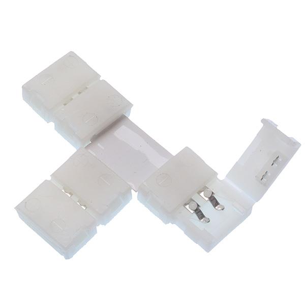3 Way Single Colour 8mm LED Strip Connector