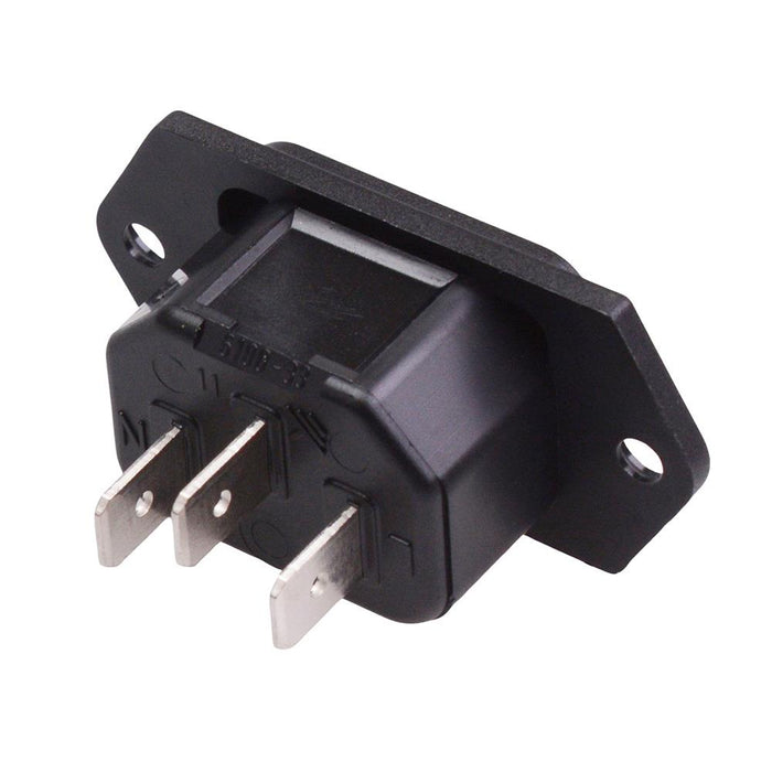 C14 IEC Panel Mount Inlet 10A 6.100.3300