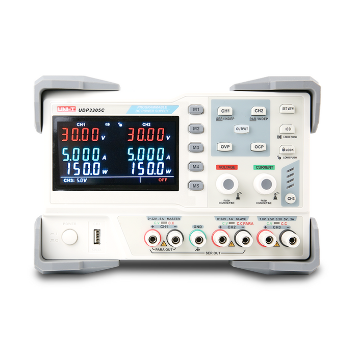 UDP3305C 3-Channel Programmable Linear DC Power Supply 5A 30V 315W Uni-T