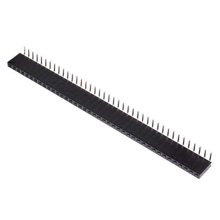 40-Way Single Row Right Angle PCB Socket 2.54mm
