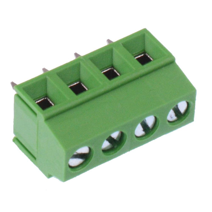 4-Way 3.81mm PCB Terminal Block Green 10A 150V