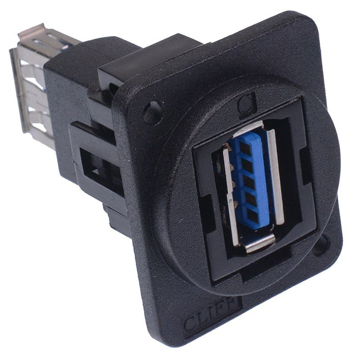 XLR Feedthrough Connector USB 3.0 A to USB 3.0 A CP30205NX